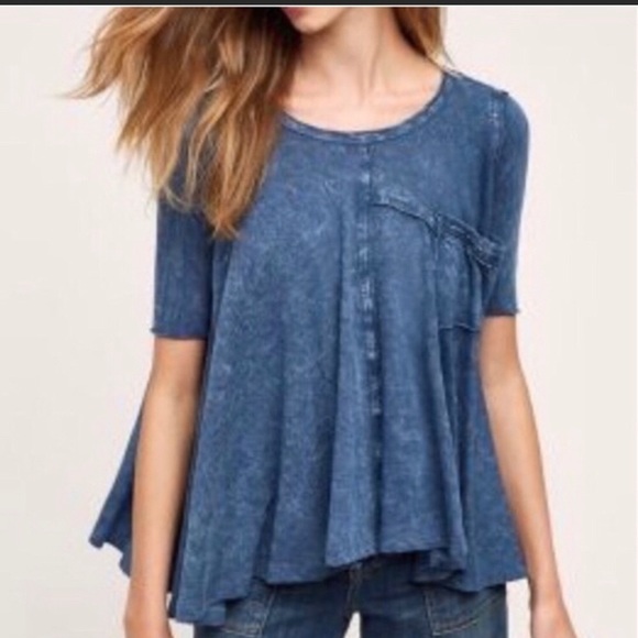 Anthropologie Tops - 💚3/$25 Anthropologie Eri +Ali Swing oversized top